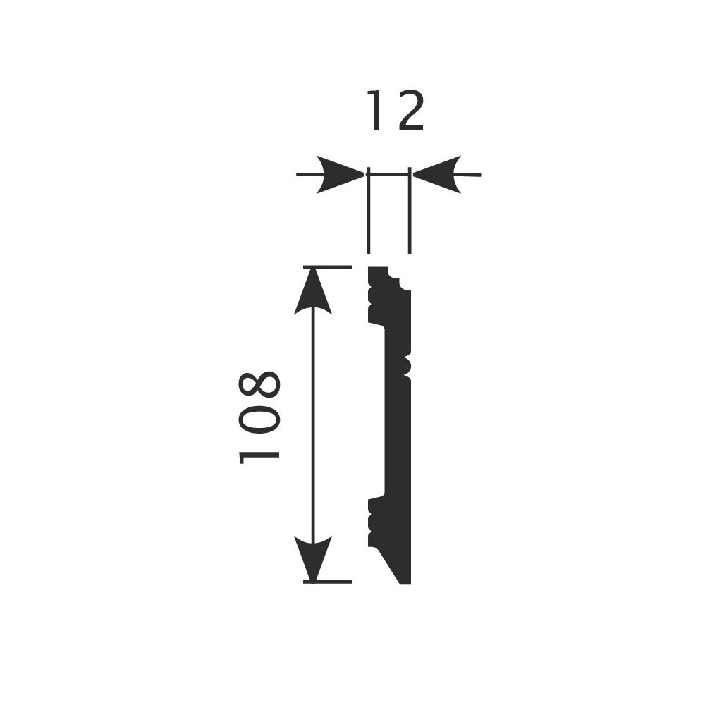 Плинтус PX005