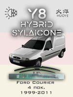 Щетки стеклоочистителя HUOYE Y8 475/475 мм на Fiat Seicento | Hook/J-Hook