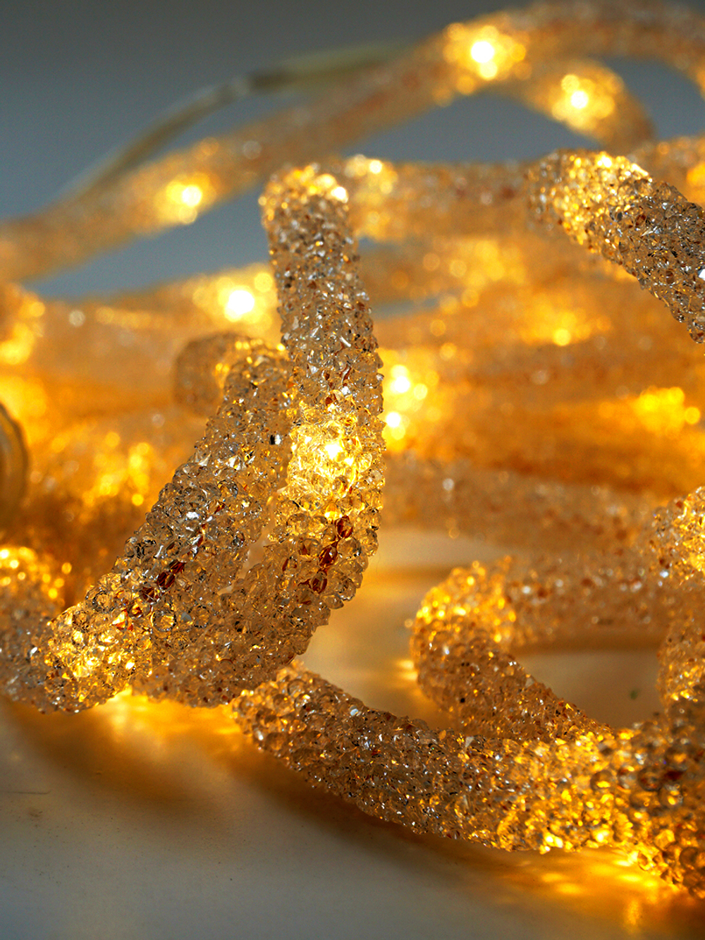 Гирлянда светодиодная с гол. наконеч."ФЕЙЕРВЕРК", 5 мм., 500 LED, хол. бел., 5м, 8 реж. MAG-G083-500