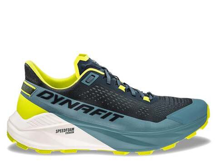 Мужские беговые кроссовки Dynafit Ultra 100 V3 M сине-жёлтые