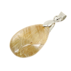 Кулон "Венера" кварц-волосатик