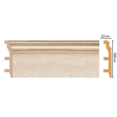 Плинтус Decomaster D232 D232-18D