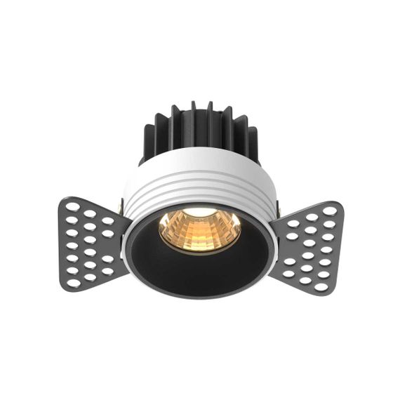 Встраиваемый светильник Maytoni Technical Downlight Round DL058-7W2.7K-TRS-B