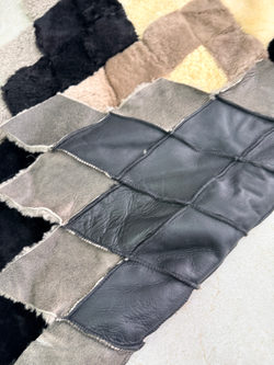 Меховой Коврик прикроватный накидка на кресло из овчины