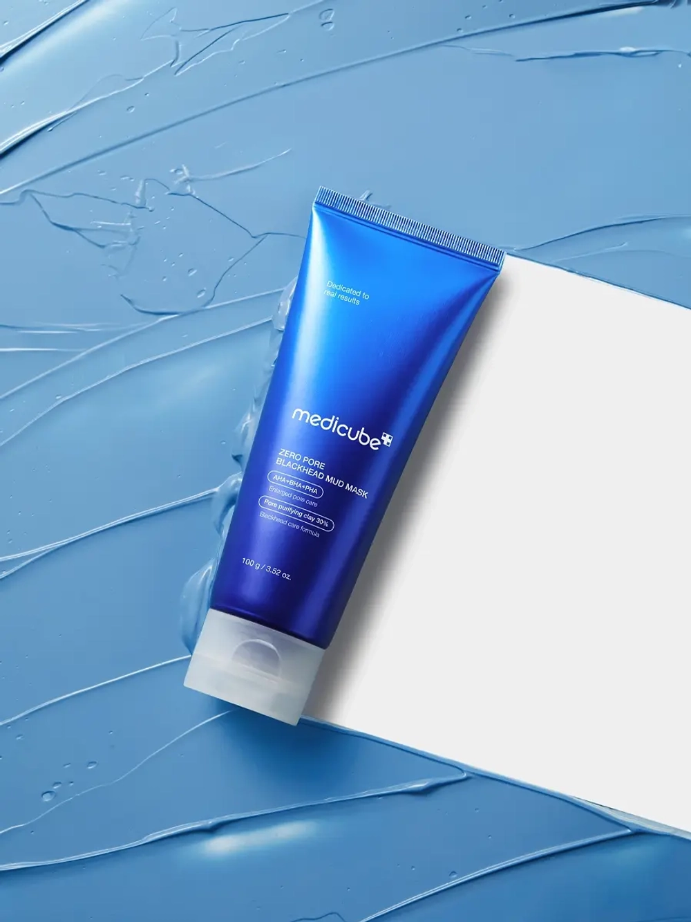 Medicube Глиняная маска с комплексом кислот для глубокого очищения пор Zero Pore Blackhead Mud Mask 100 гр