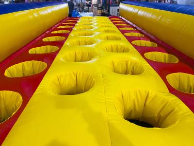 Надувной модуль препятствий «Шины», 6×3×3 м