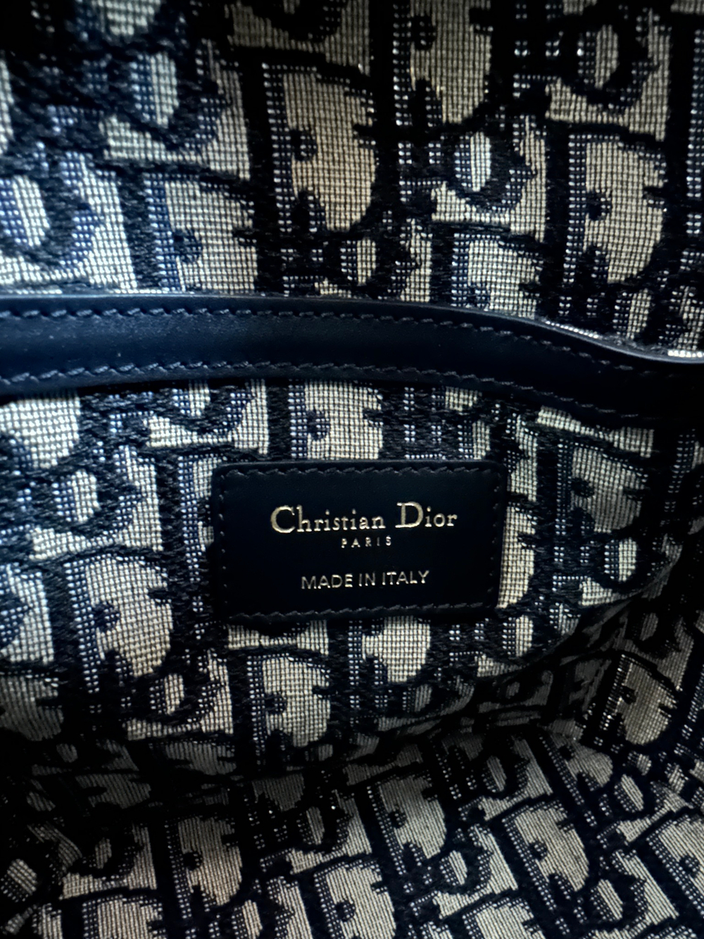 Сумка Christian Dior Brown Oblique Wicker Bucket