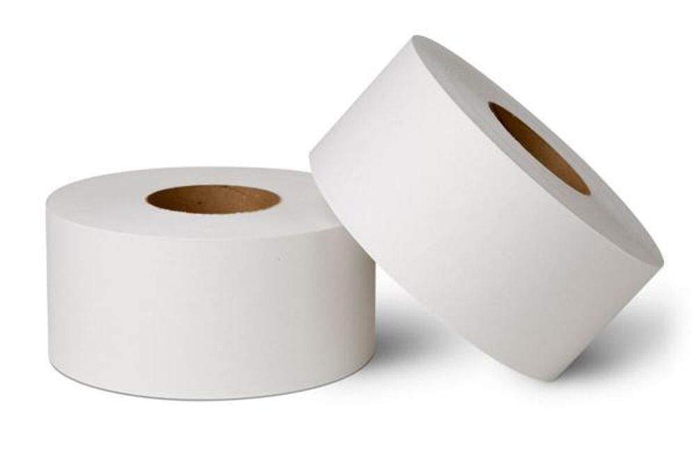 Бумага туалетная двухслойная премиум белая NOFER OC-2-160 (Блок: 12 рул. по 160м)