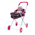 Коляска для куклы лежачая, пакет 918D-8