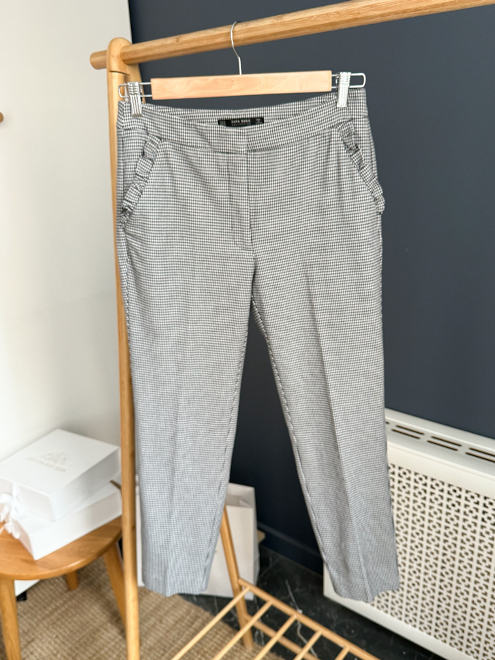 Хлопковые брюки Zara, М