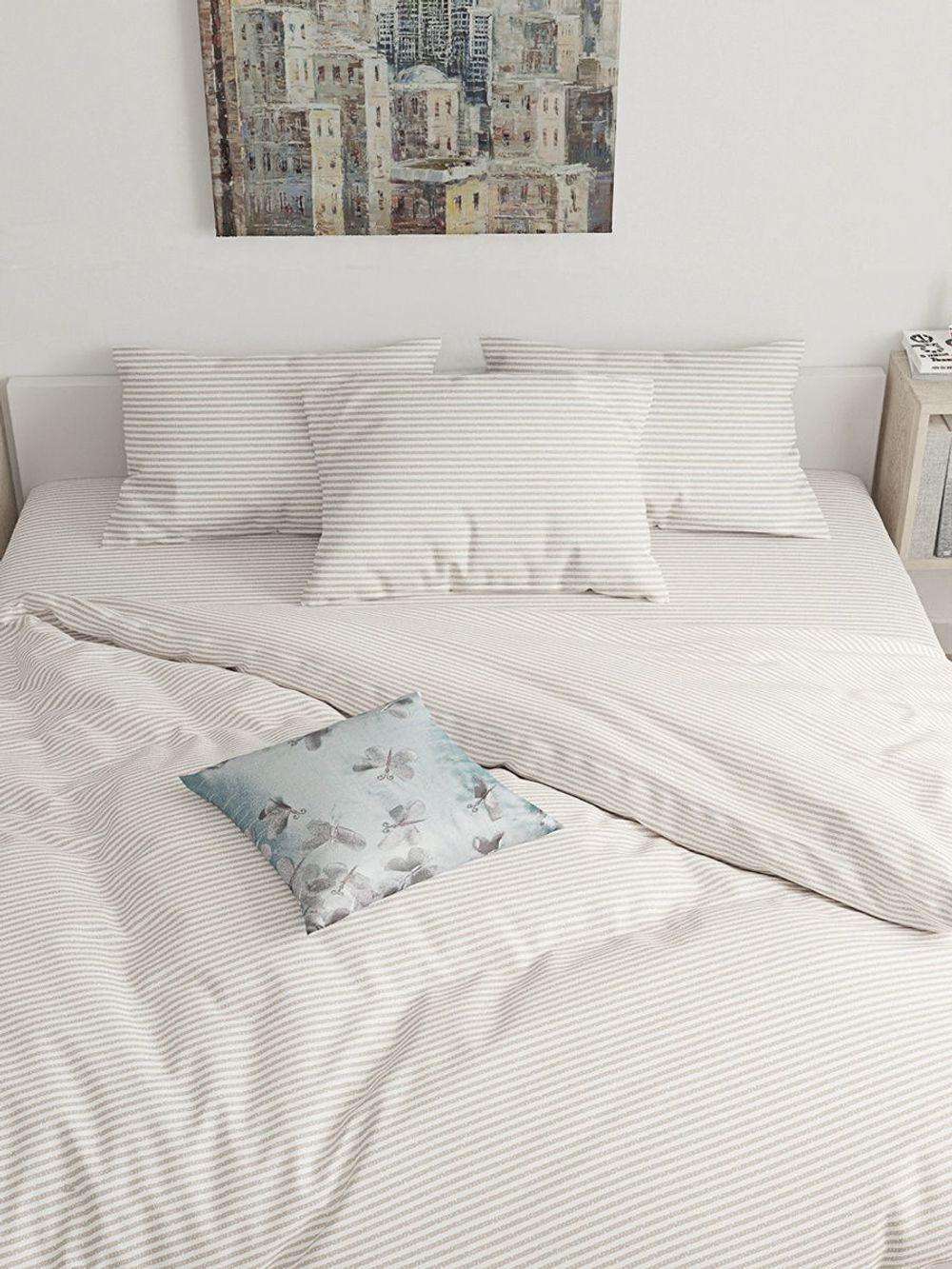 Пододеяльник Сказка "Лутон" 1,5-спальный на молнии 145х215 см, перкаль