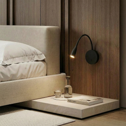 200337 Бра OMEGA LED 3W 160LM G ЧЕРНЫЙ 3000K