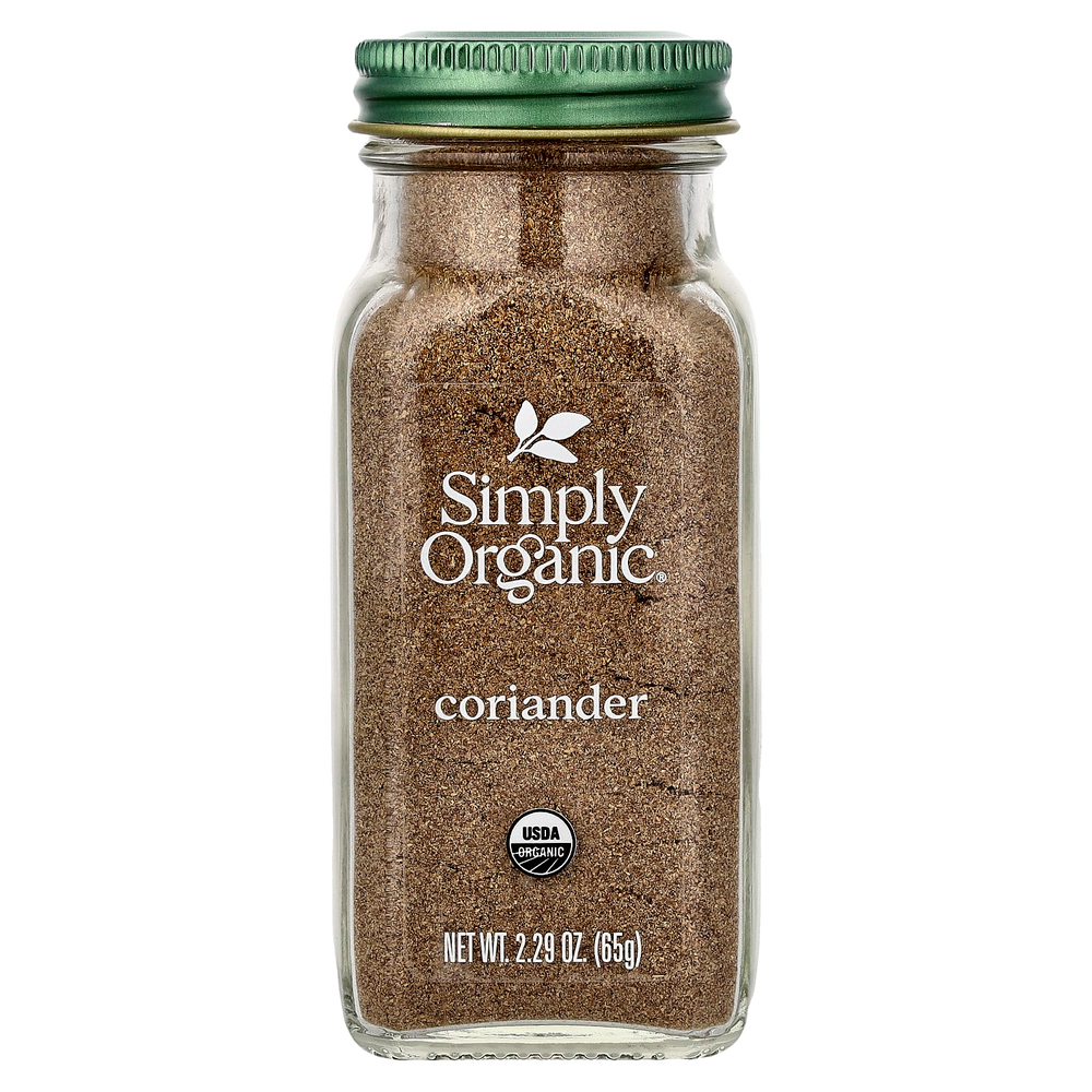 Simply Organic, Кориандр, 2,29 унции (65 г)