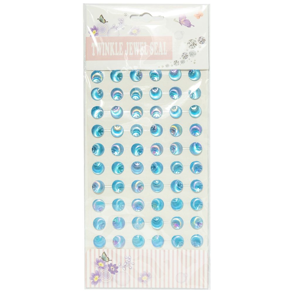 Набор наклеек Стразы Кристалл, 16*9см, акриловые, Egoist, ассорти, 1 шт.