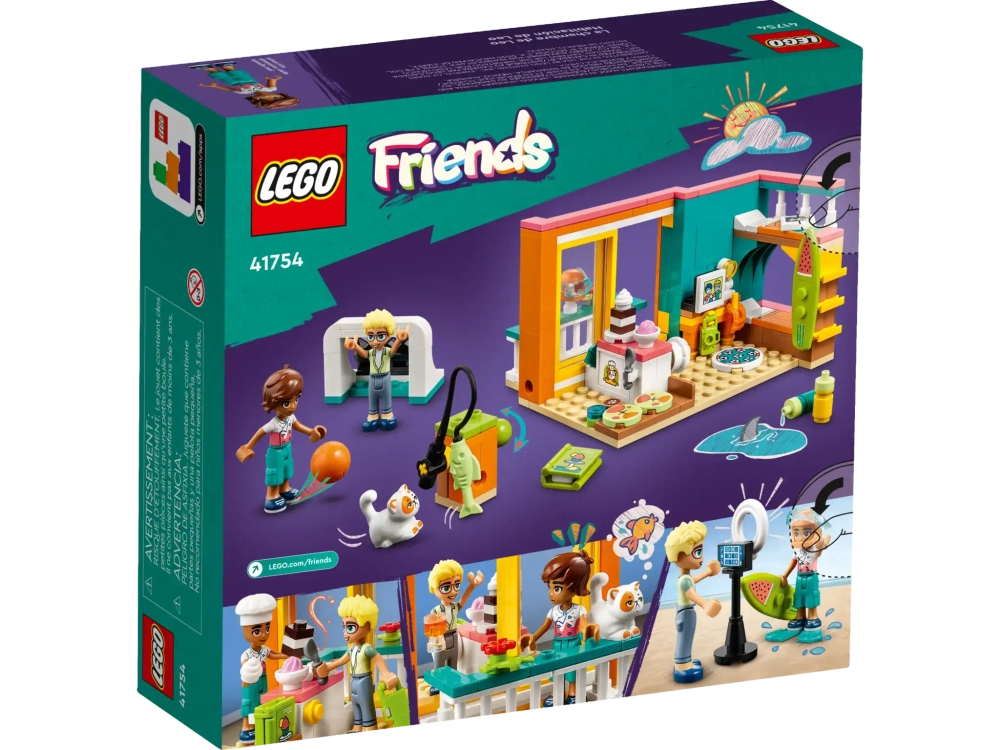 Конструктор LEGO Friends 41754 Комната Лео