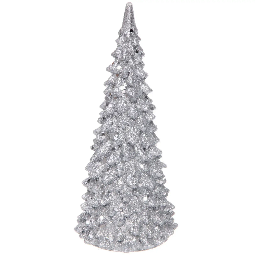 Сувенир с подсветкой «Волшебная красавица» 17 см, Серебро (работает от батареек LR44*3)