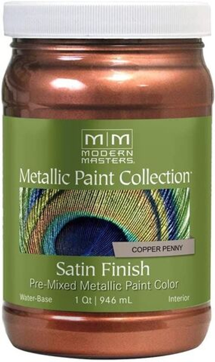 Краска с эффектом яркого металлика и перламутра Metallic paint