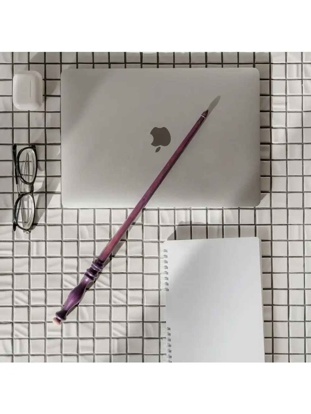 Указка из дерева для школы и учебы 40 см