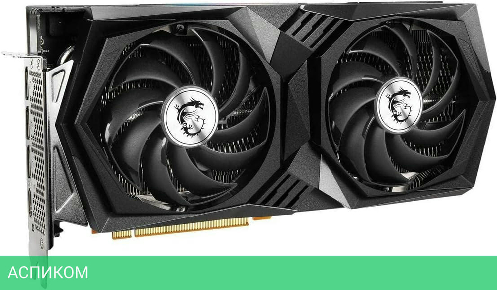 Видеокарта MSI GeForce RTX 3050 Gaming X 6Gb 128bit GDDR6 (602-V812-58S)