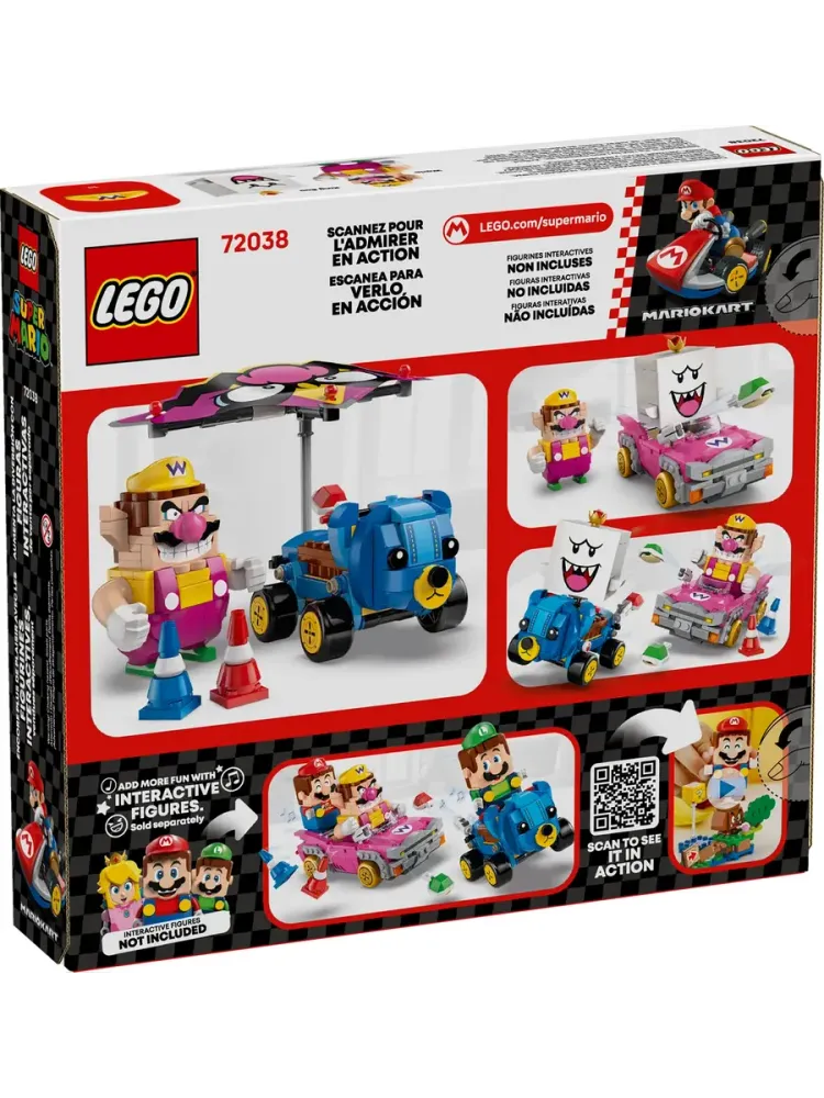 Конструктор Super Mario 72038 Mario Kart — Варио и Король