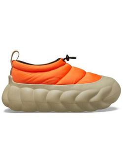 Кроссовки Crocs Overpuff Shorty Shocking Orange