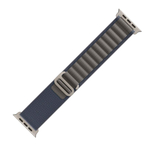 Браслет Apple Alpine Loop, синий со светлой пряжкой, для Apple Watch 44, 45, 46 мм, Ultra и Ultra 2 (дизайн 2023), Средний