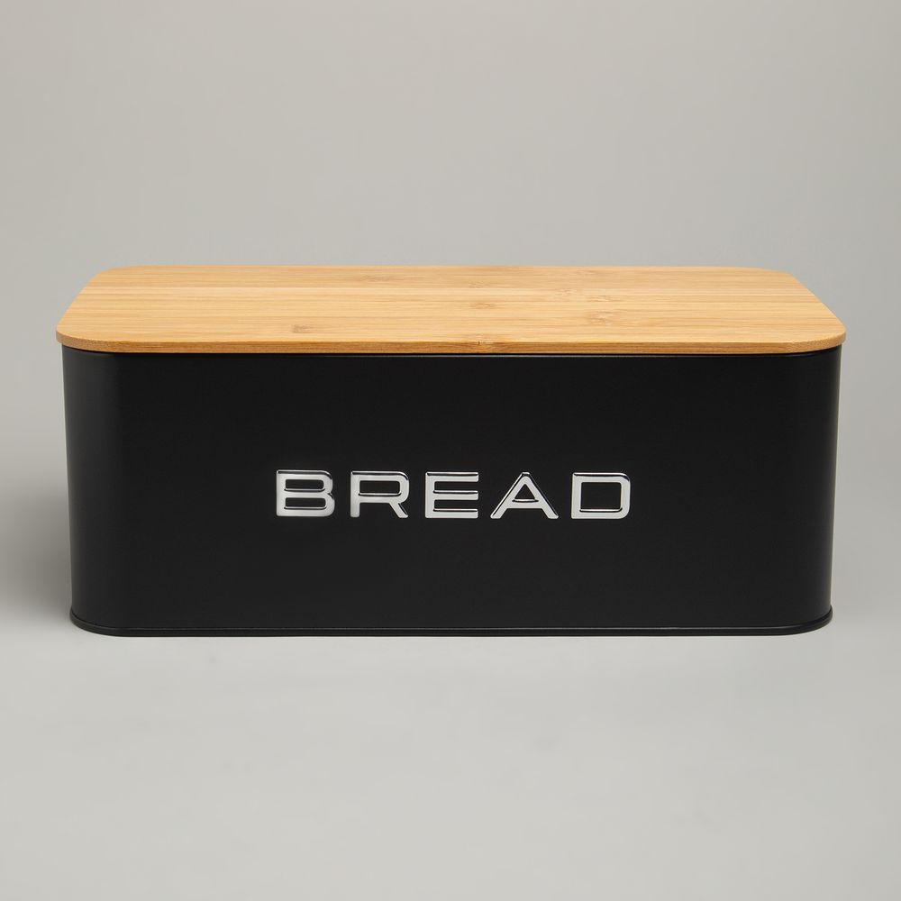 ХЛЕБНИЦА AGNESS BLACK, 33,5Х19Х12,5 СМ