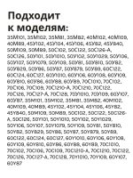 Сальник 30х52х8.5/10.5 стиральной машины Атлант, Indesit 908092003119