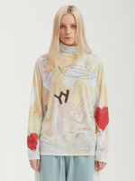 Женский Джемпер Graphic Slouch Turtleneck