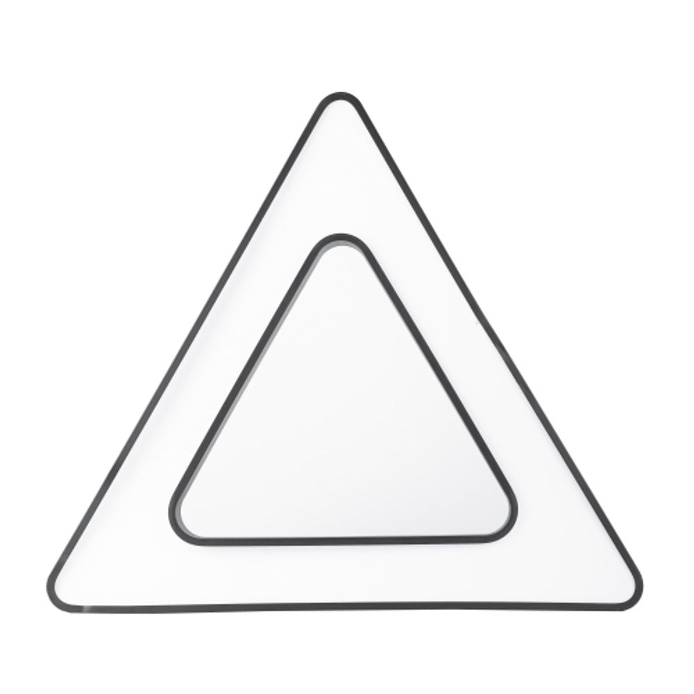 Светильник LED ЭРА Geometria SPO-154-B-40K-042 Delta 42Вт 4000К 3500Лм IP40 800*800*80 черный подвесной | Декоративные светильники Geometria