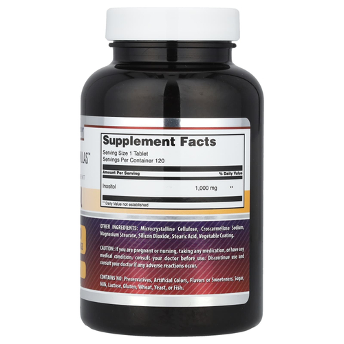 Amazing Nutrition, Инозитол, 1000 мг, 120 таблеток