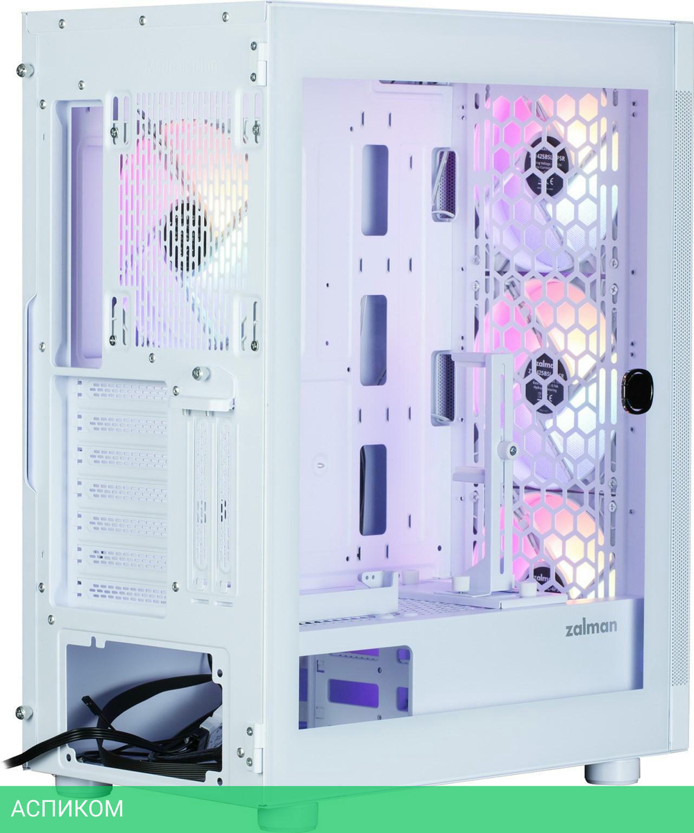 Корпус Zalman i4 TG без БП белый