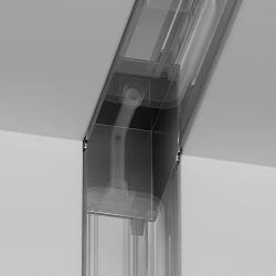 Коннектор угловой внутренний Radity встраиваемый Maytoni Radity TRA084CT-12B