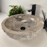 Раковина из мрамора Erozy Grey EM-64532 46*46*15 0186