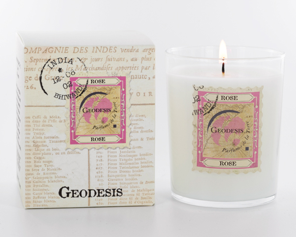 Ароматическая свеча Geodesis Rose
