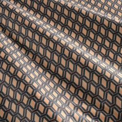 Постельное белье семейное Sharmes Delorm бежевое/золотое