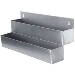 Подставка барная 2 яруса, на 12 бутылок, 56*21*25 см, нержавеющая сталь, P.L. - BarWare