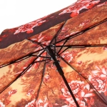 Зонт женский полуавтомат «Ultramarine - Олимпия», цвет микс, 8 спиц, d-100см, длина в слож. виде 30см