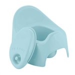 Горшок детский Lalababy Follow Me с крышкой голубое облачко