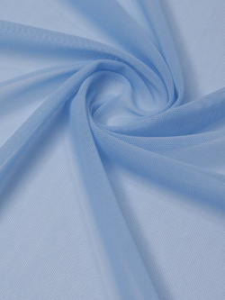 Сетка эластичная голубая метражом (Турция)