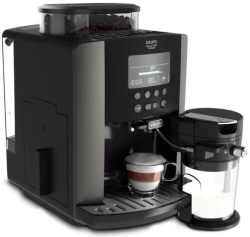 Кофемашина Krups Arabica Latte EA819E10 1450Вт черный/коричневый
