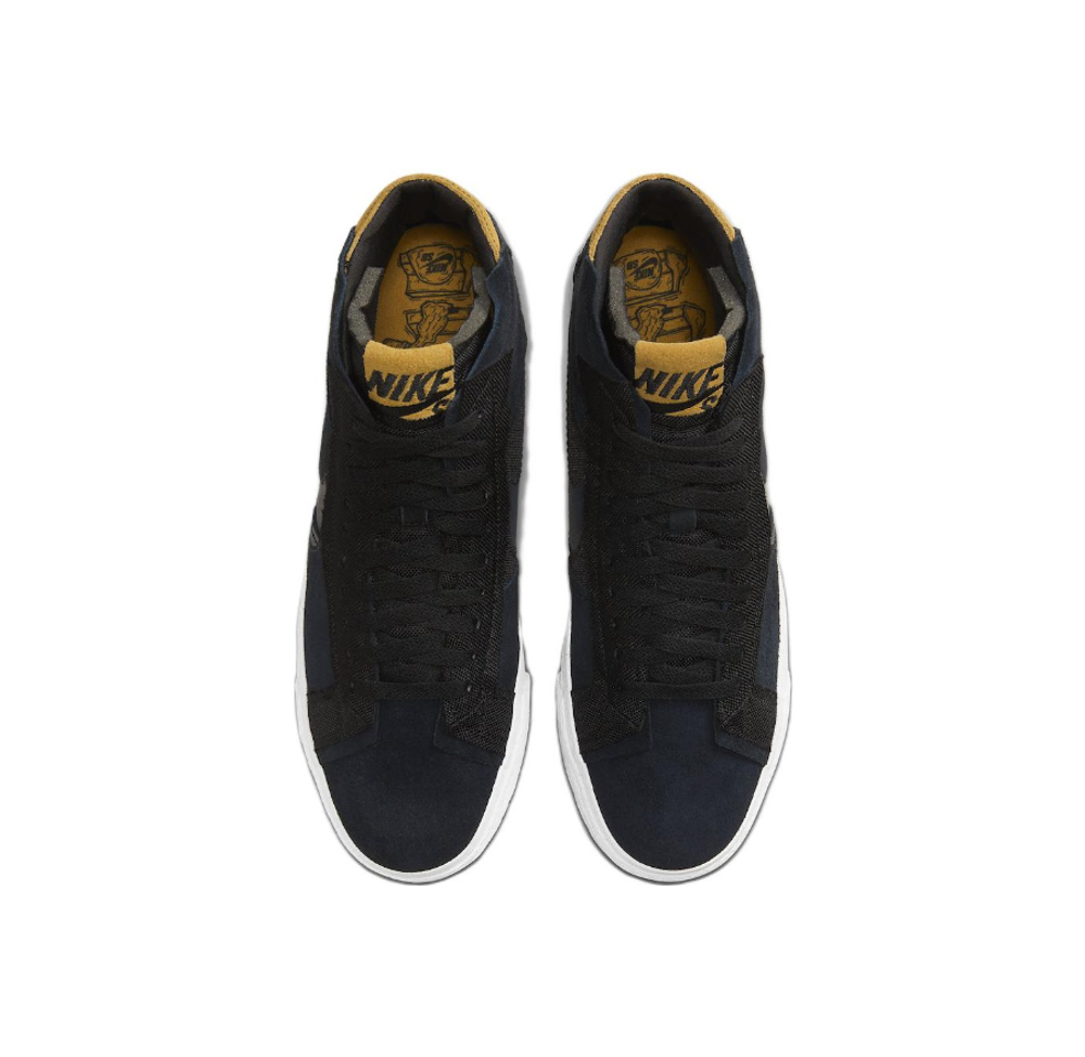 Кроссовки Nike SB Zoom Blazer Mid Premium 'Black Patchwork' DV7898-001