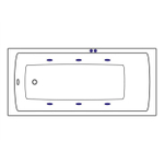 Акриловая ванна Excellent Aquaria Soft 170x75 WAEX.AQU17.SOFT