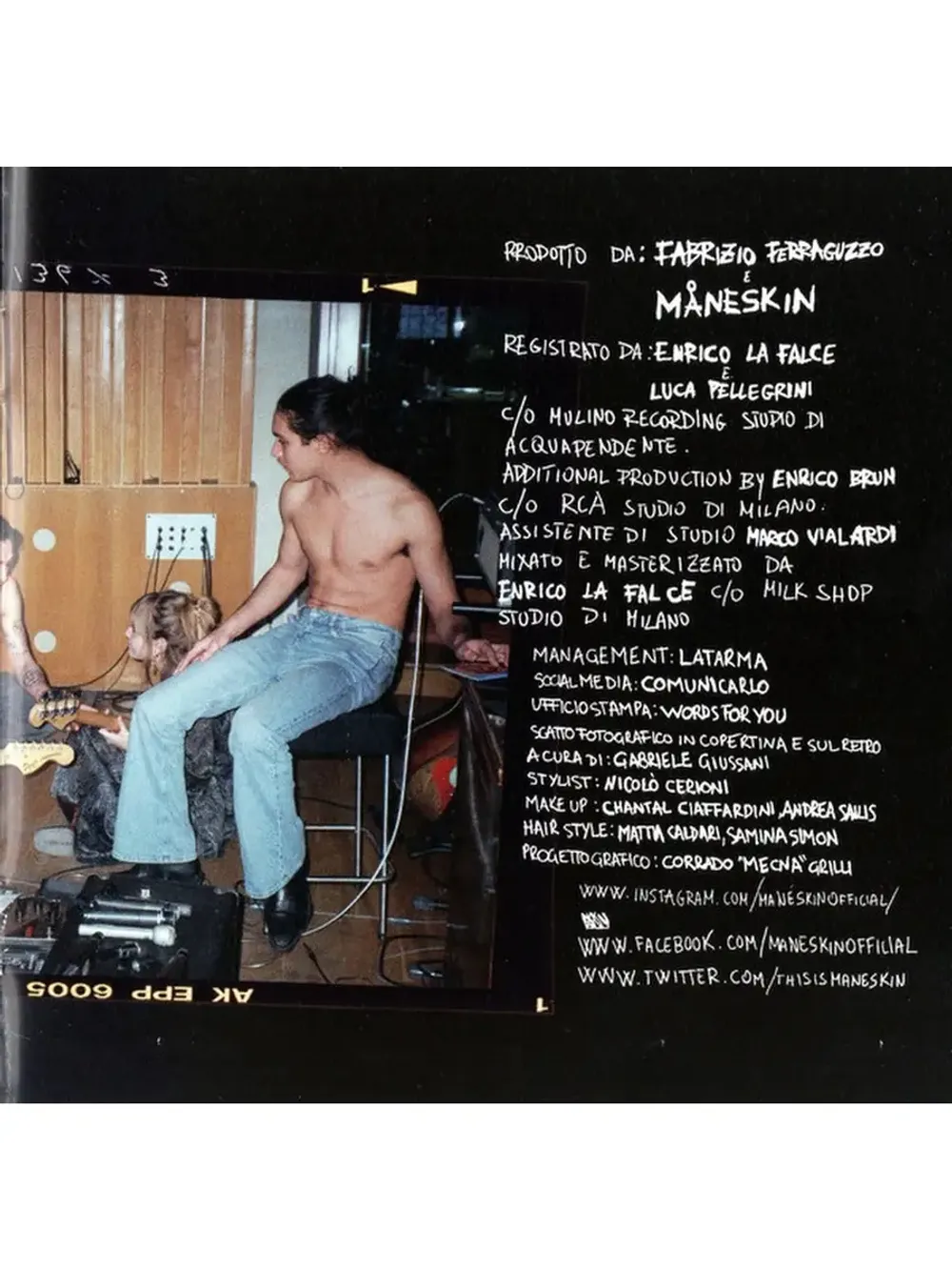 Maneskin. Teatro d'ira - Vol. I (CD) Манескин