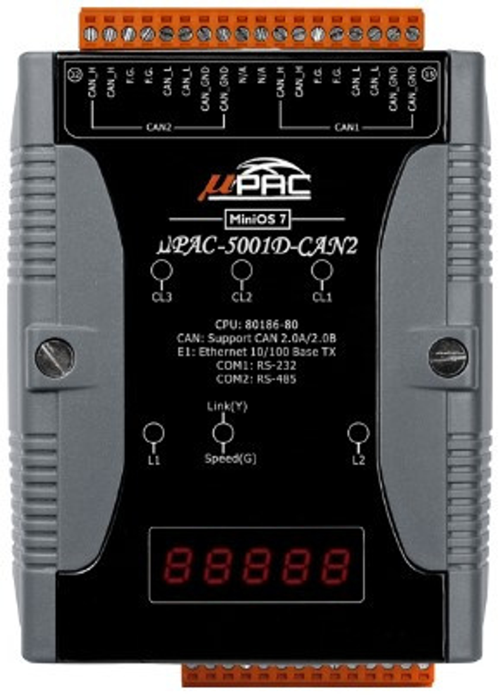 Контроллер ICP DAS uPAC-5001D-CAN2