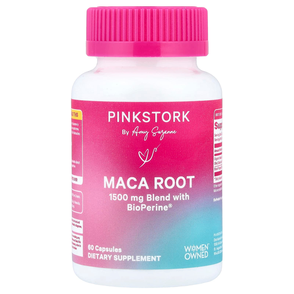 Pink Stork, корень маки, 60 капсул