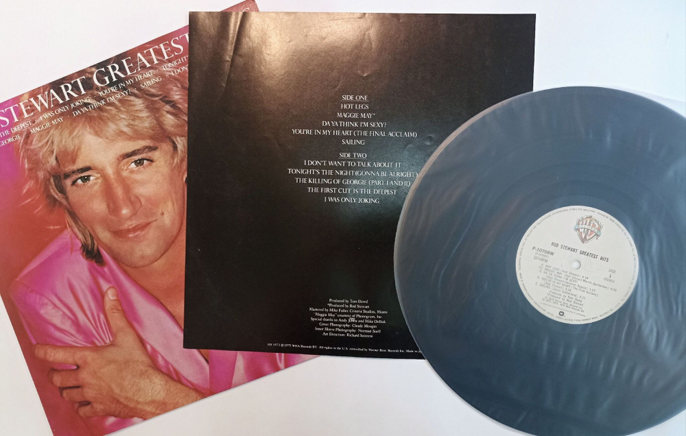 Винтажная виниловая пластинка LP Rod Stewart Greatest Hits (Japan 1979)