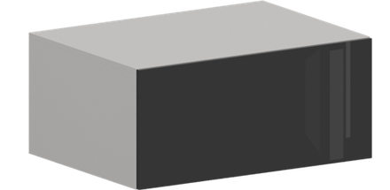 Кухня Модуль ШВГ 810 Вотан / Графит Глянец