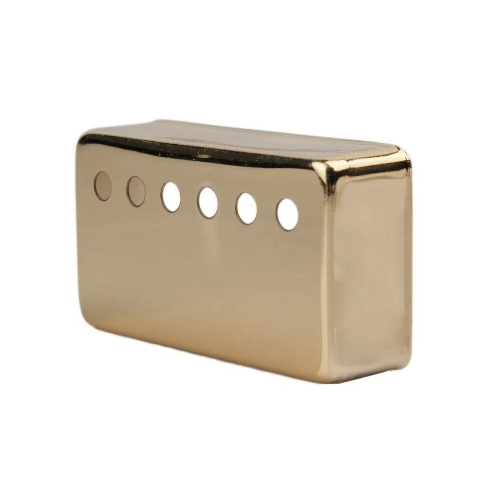 Крышка звукоснимателя для хамбакера 6 отверстий золотистый