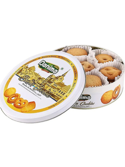 Индийское печенье сливочное печенье DANIMA Butter Cookies 340 г.